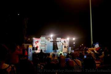 Drag Arush, reinona de las fiestas de Ayatima de Marzagán (Foto Francisco J. Santana)